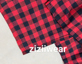 پیژامه چهارخونه سفید مشکی