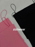 تاپ بند ماکارون دخترونه مشکی و صورتی